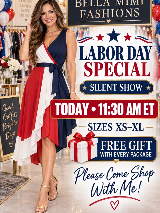 All Mixed Brands Dresses & Skirts - ❤️🤍💙LABOR DAY SILENT SHOW 💙🤍❤️